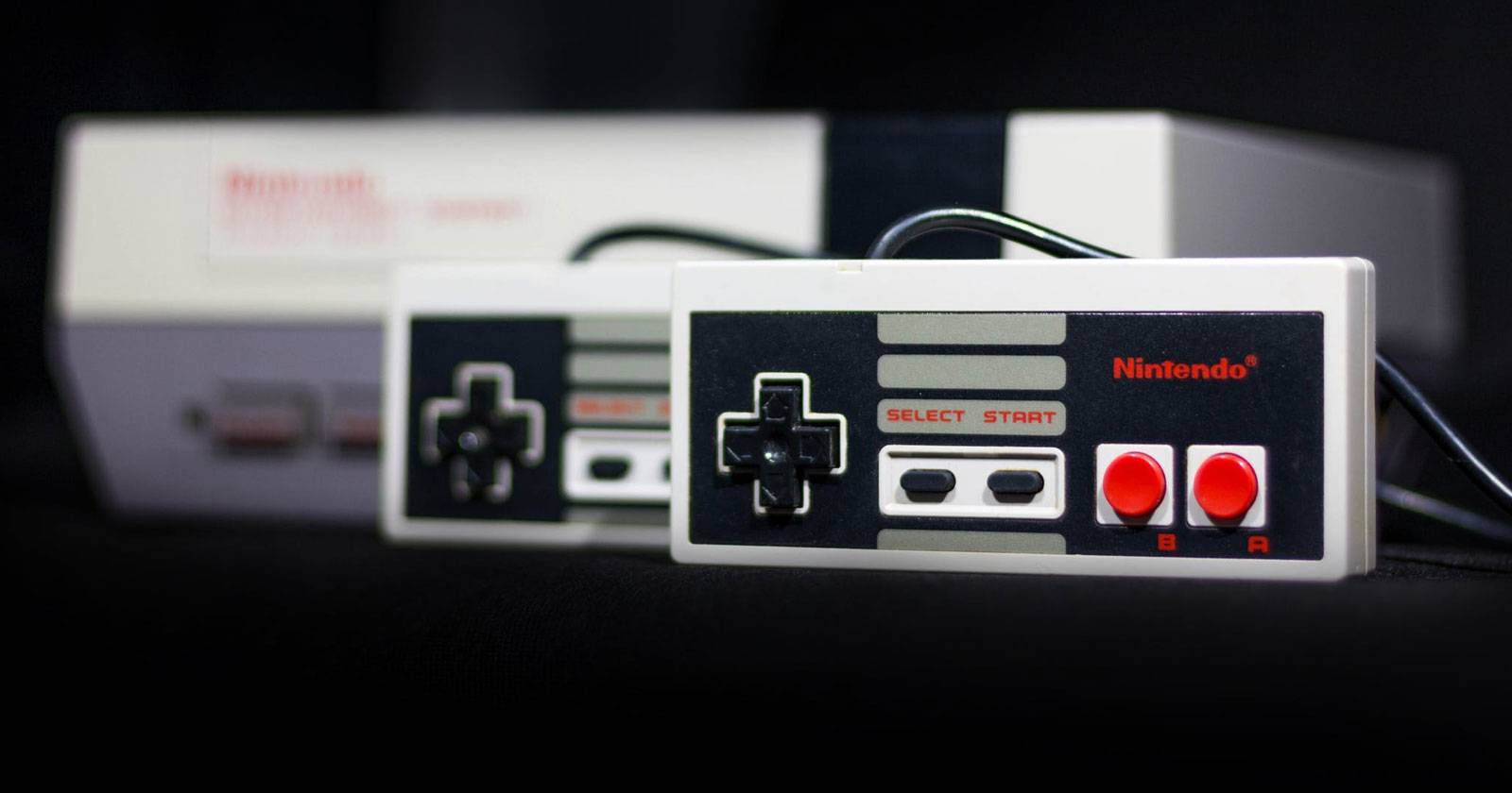 SNES Classic Mini вид спереди