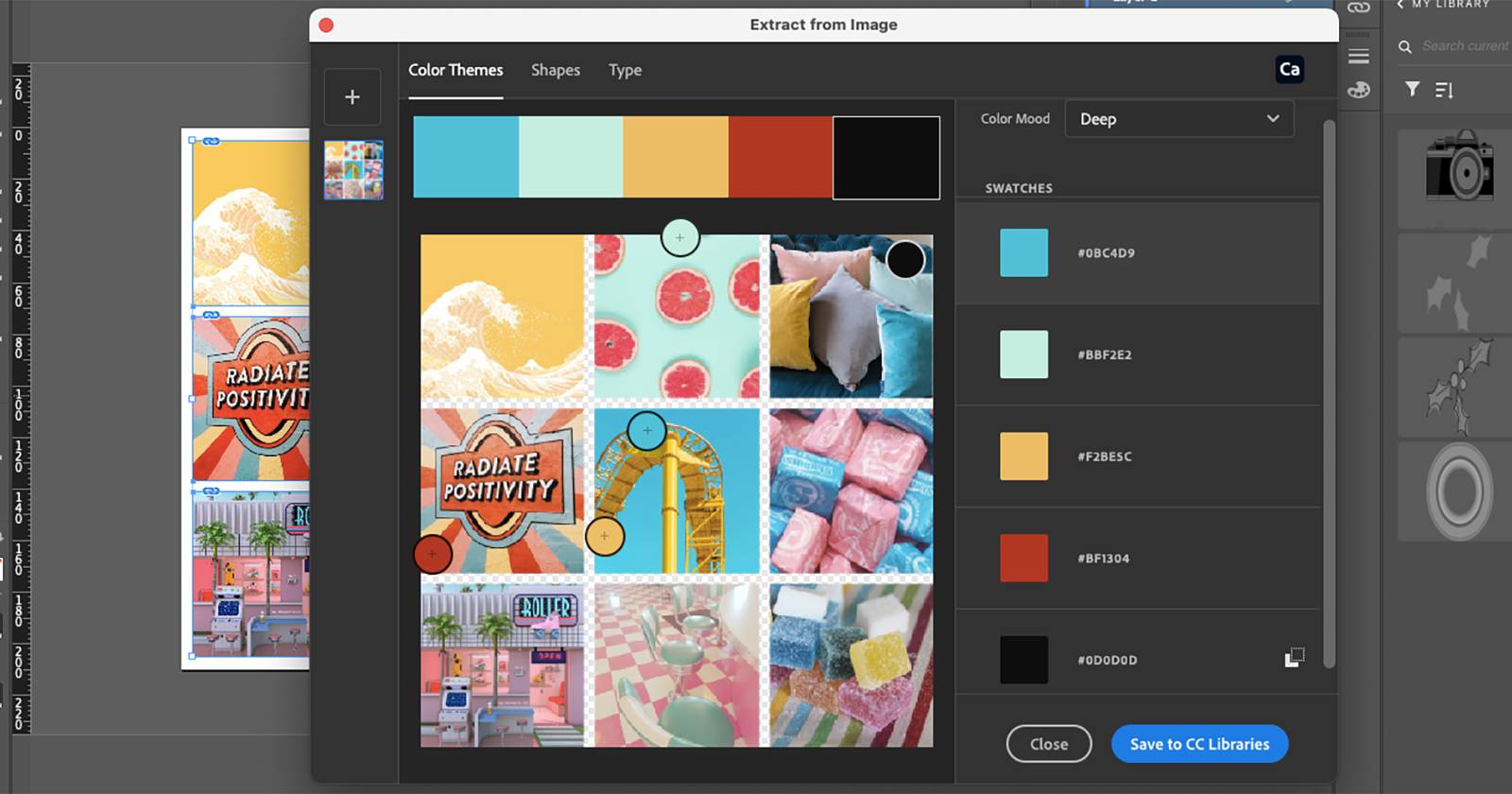 Палитра цветов в Adobe InDesign