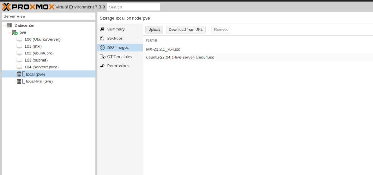 Обзор Datacenter в Proxmox VE