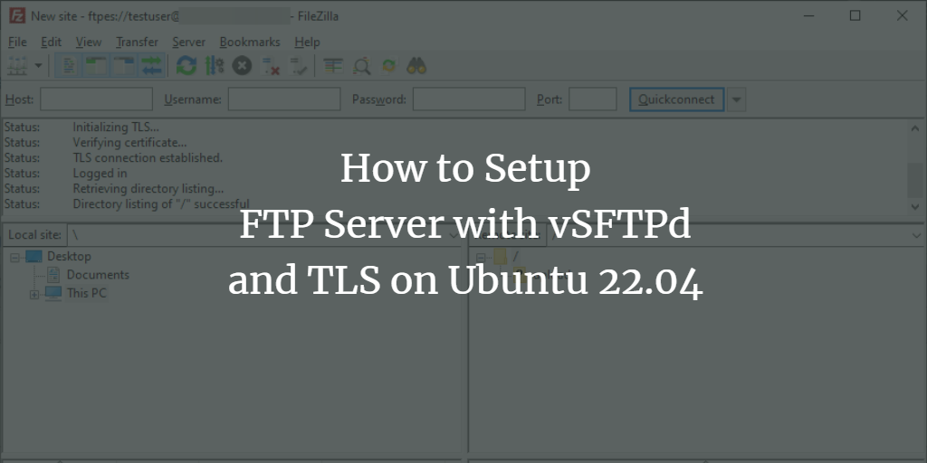 Установка vSFTPd на Ubuntu 22.04