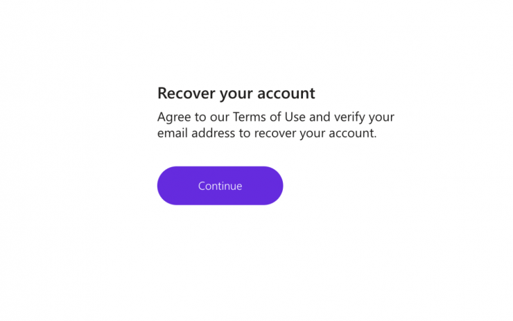 TextNow : redirection vers Récupérer votre compte — Résolu