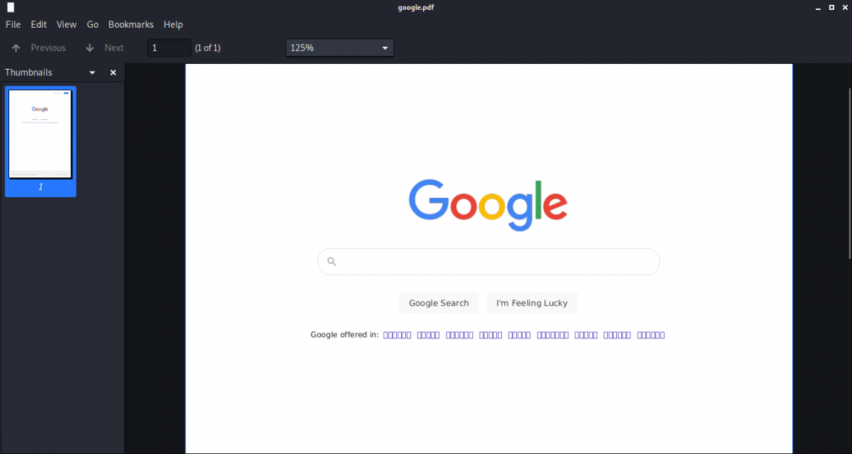 преобразованный pdf файл google