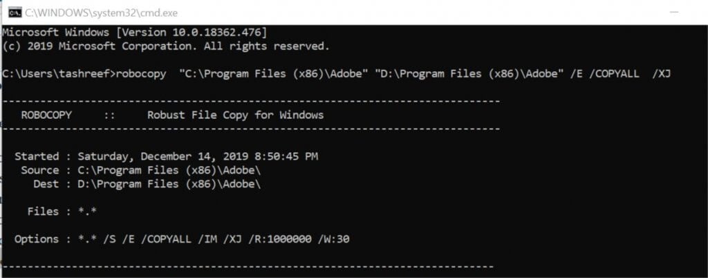 Запуск командной строки от имени администратора