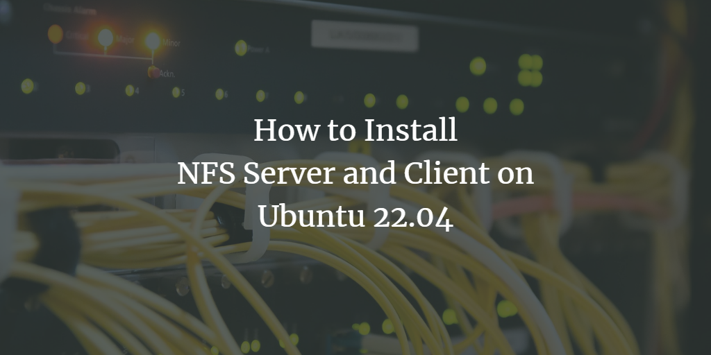 NFS на Ubuntu 22.04: сервер и клиент