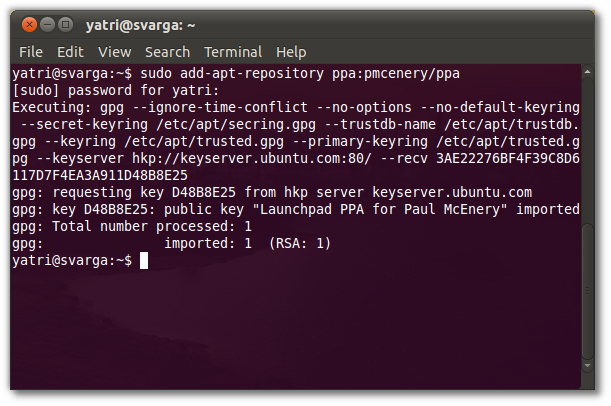 Добавление репозитория в Ubuntu