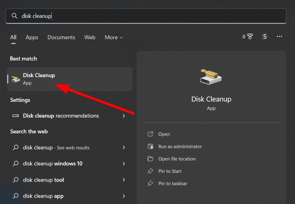 Поиск приложения 