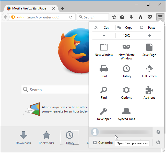 Как удалить аккаунт Firefox