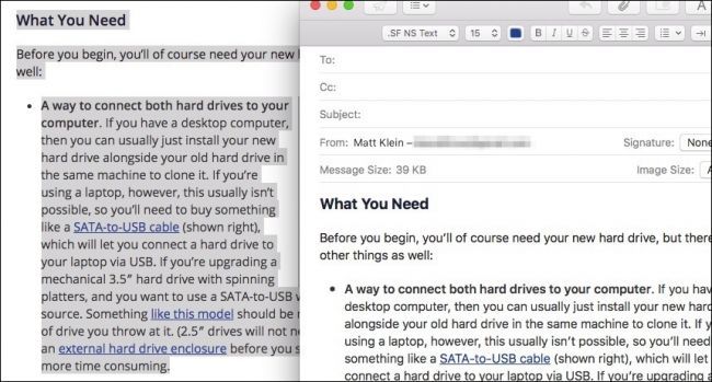 Фото: нажаты клавиши Command, Option, Shift и V на клавиатуре Mac