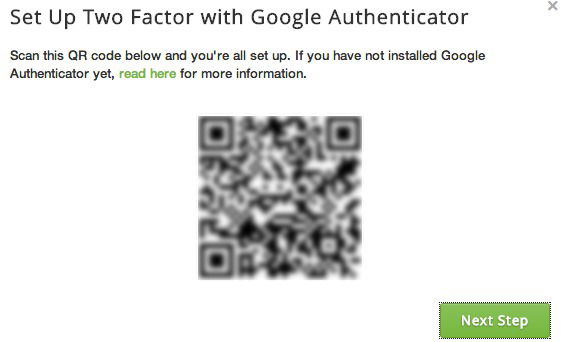 Отсканируйте QR‑код в приложении Google Authenticator для привязки аккаунта Buffer.