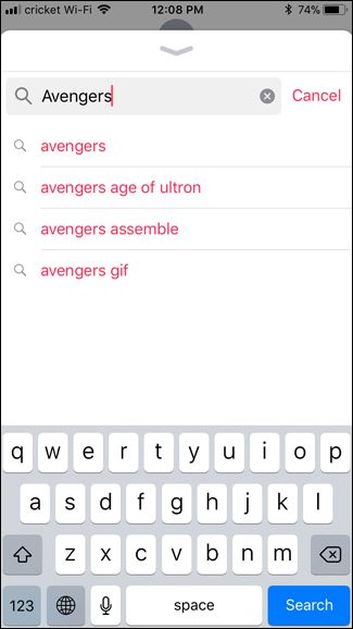 Результаты поиска GIF: перечень анимированных изображений для выбора