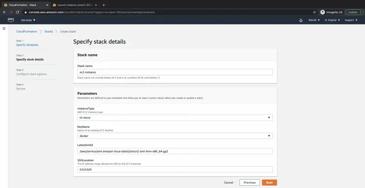 Детали стека