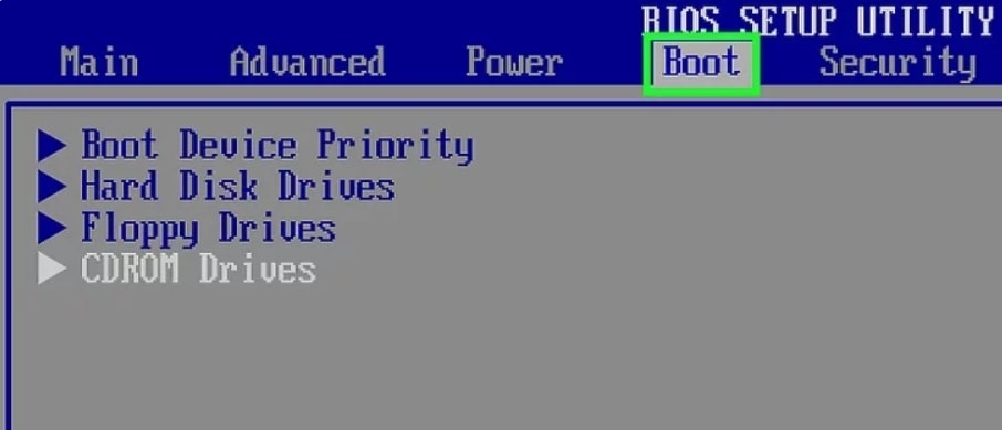 BIOS Boot Menu - Error 0xc0000001 on Windows 10