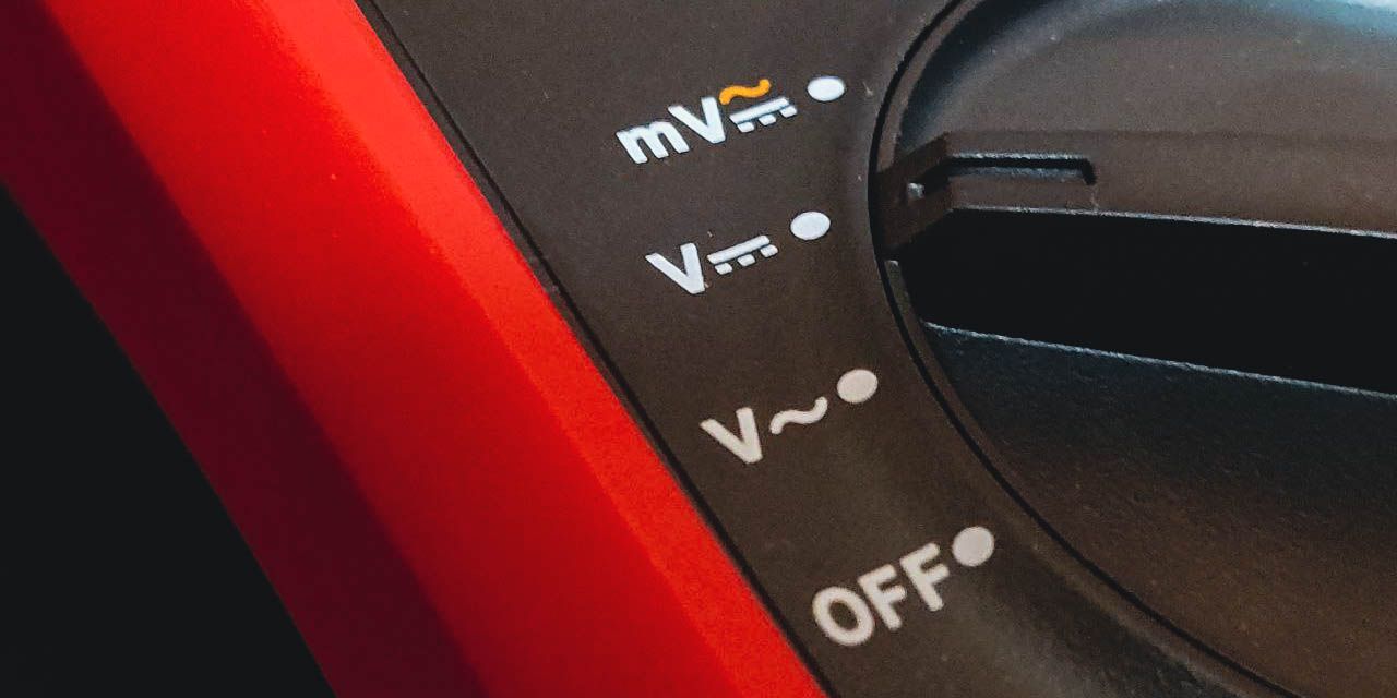 Переключатель в режим DC Voltage