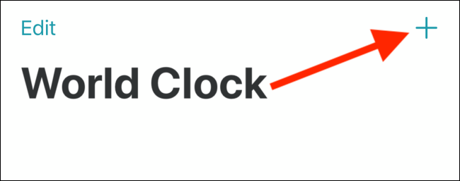 Добавление города в приложение World Clock Time Widget