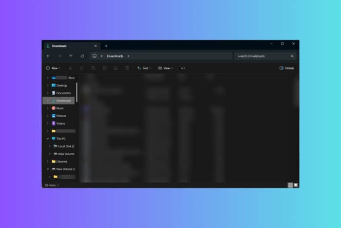Скриншот: предложение переместить папку «Загрузки» на другой диск