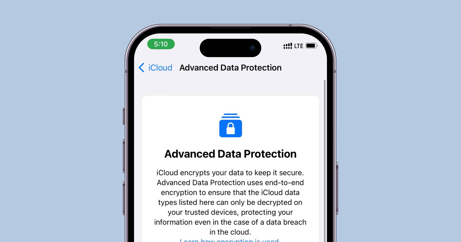 Расширенная защита данных iCloud — как включить