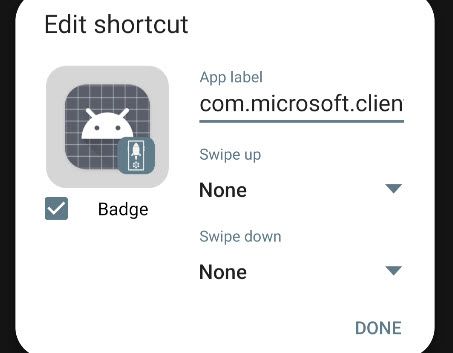 Редактирование значка приложения перед созданием ярлыка