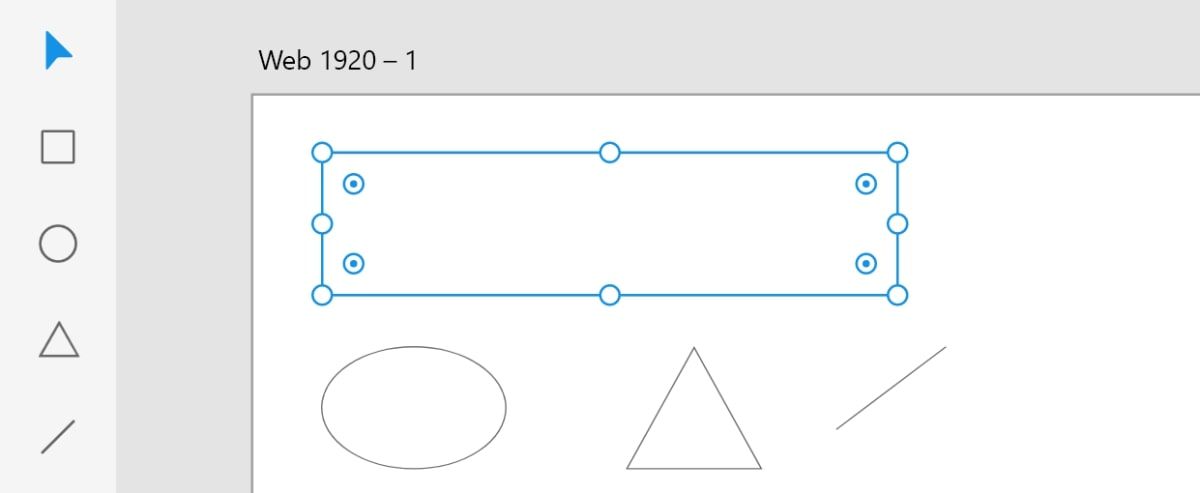 Создание новой фигуры на странице