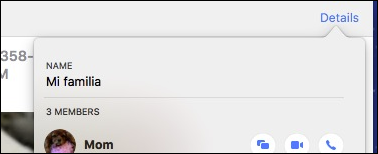 Ввод имени группы на macOS