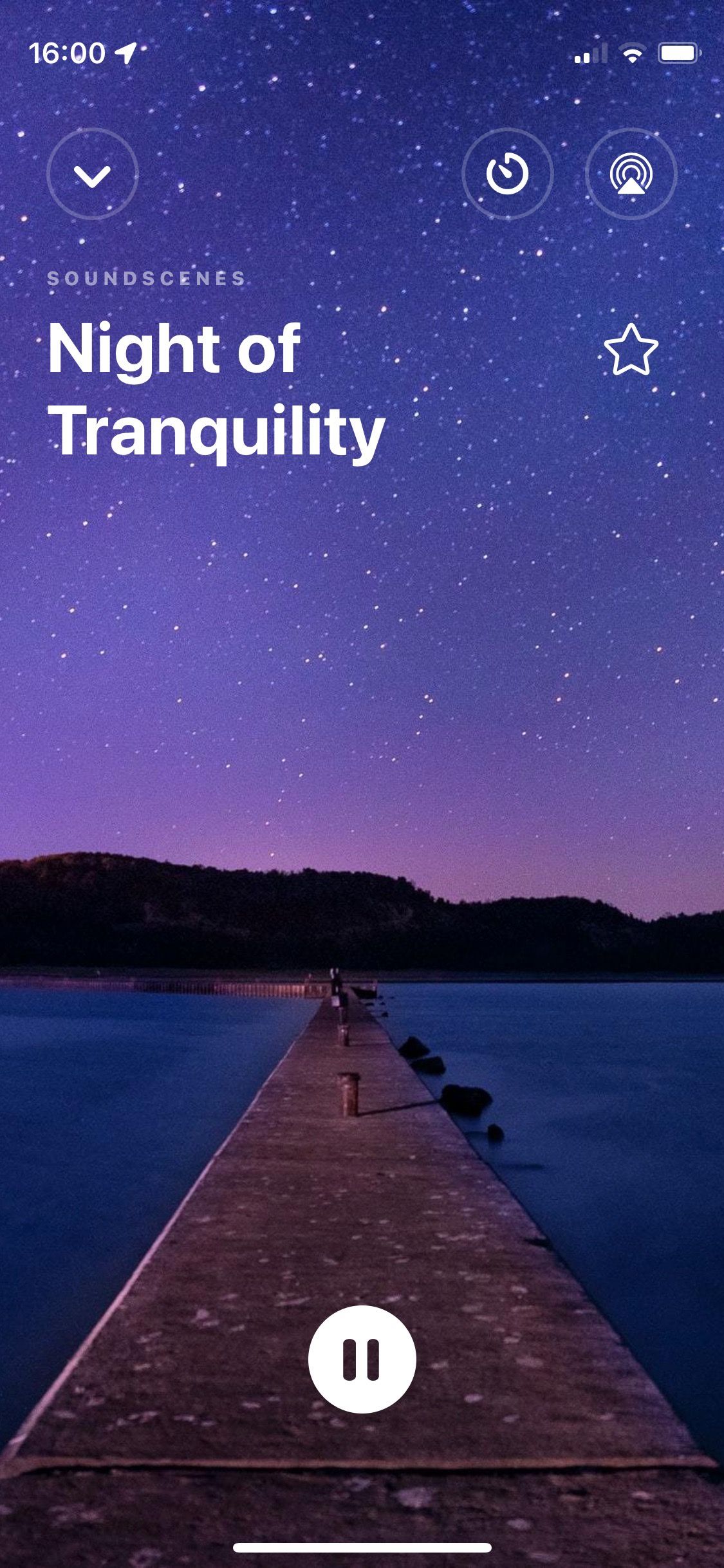 Пример саундскейпа в Pillow