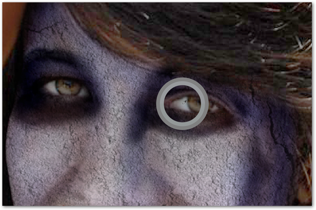 Пипетка (Eyedropper) для выборки цвета в глазу