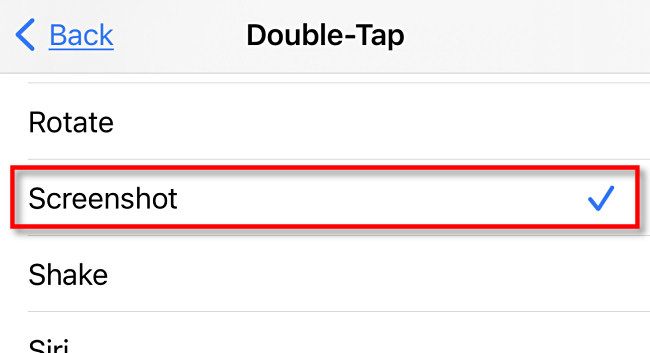 In the action list, select 