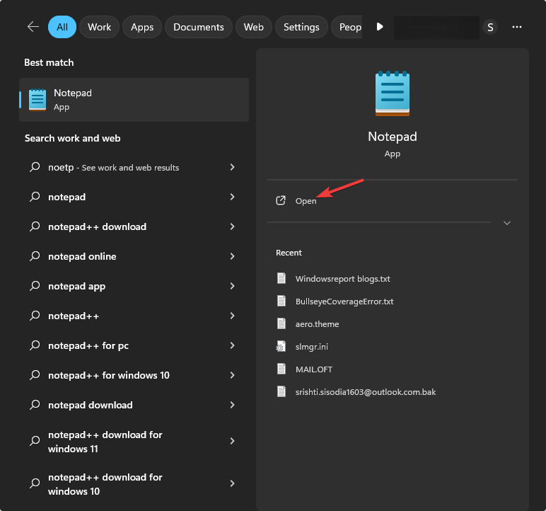 Интерфейс Проводника при открытии файла JSON