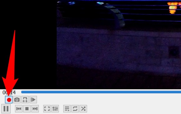 Нажмите красную кнопку записи для остановки.