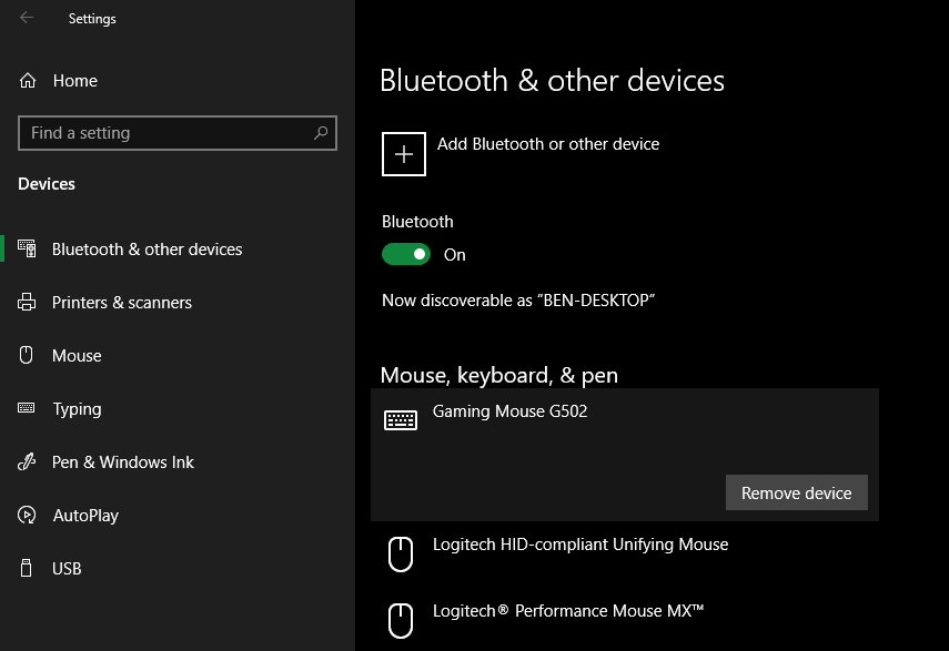 Windows Review Connected Mice