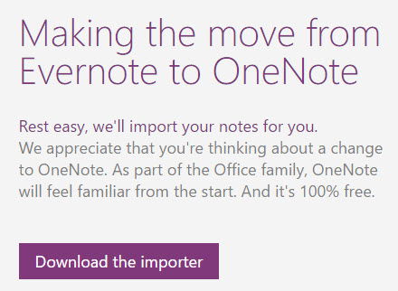 Перенос заметок из Evernote в OneNote