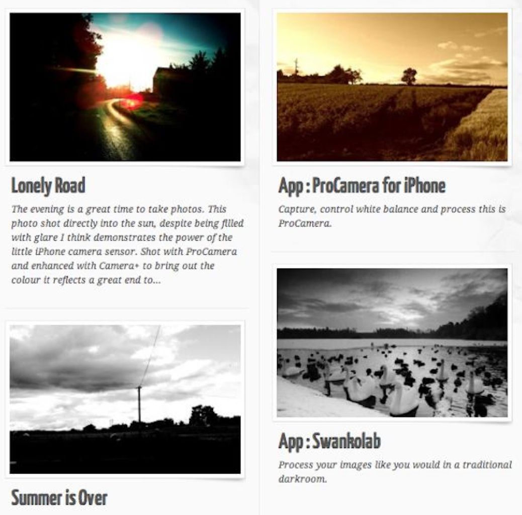 Кадр сделан на смартфон — пример мобильной фотографии