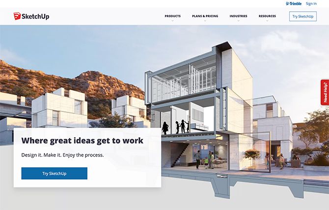 Логотип Trimble SketchUp