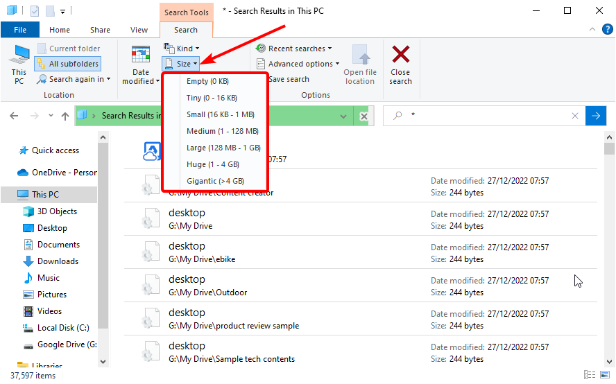 Выпадающий список