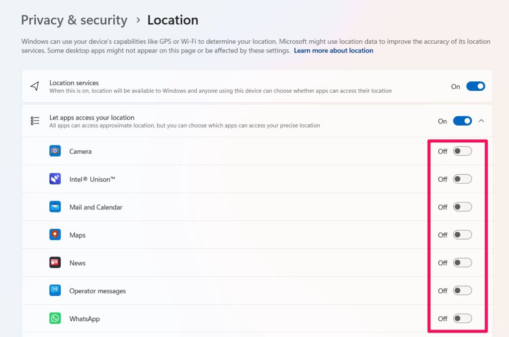 What to Do If the Location Message Won't Go Away?