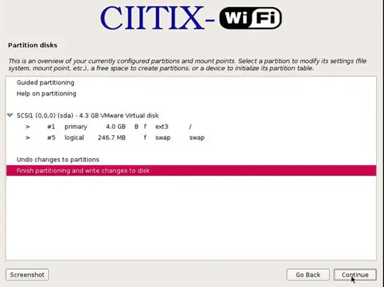 Подтверждение записи изменений разметки на диск