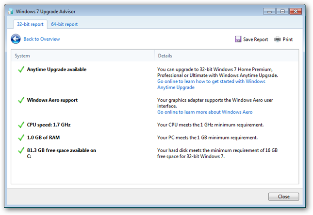Поддержка Aero подтверждена