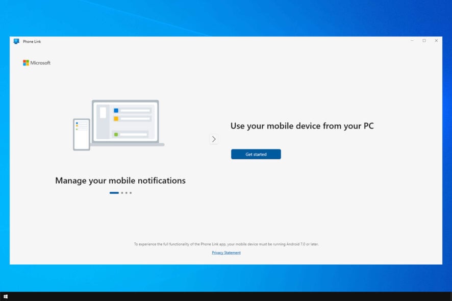 Связать Android или iPhone с Windows 10