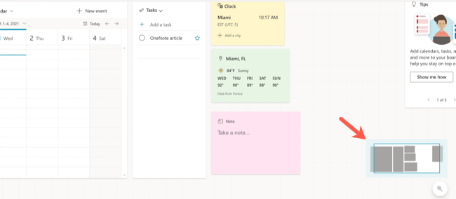 View the whole board