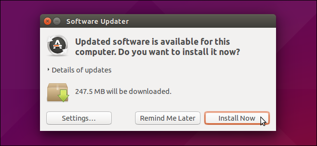 Включить автоматические обновления в Ubuntu