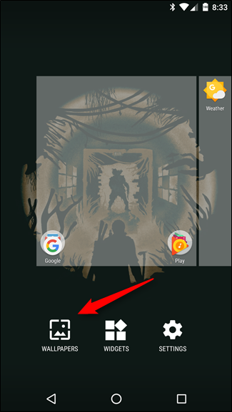 Разные обои для экрана блокировки и главного экрана в Nougat