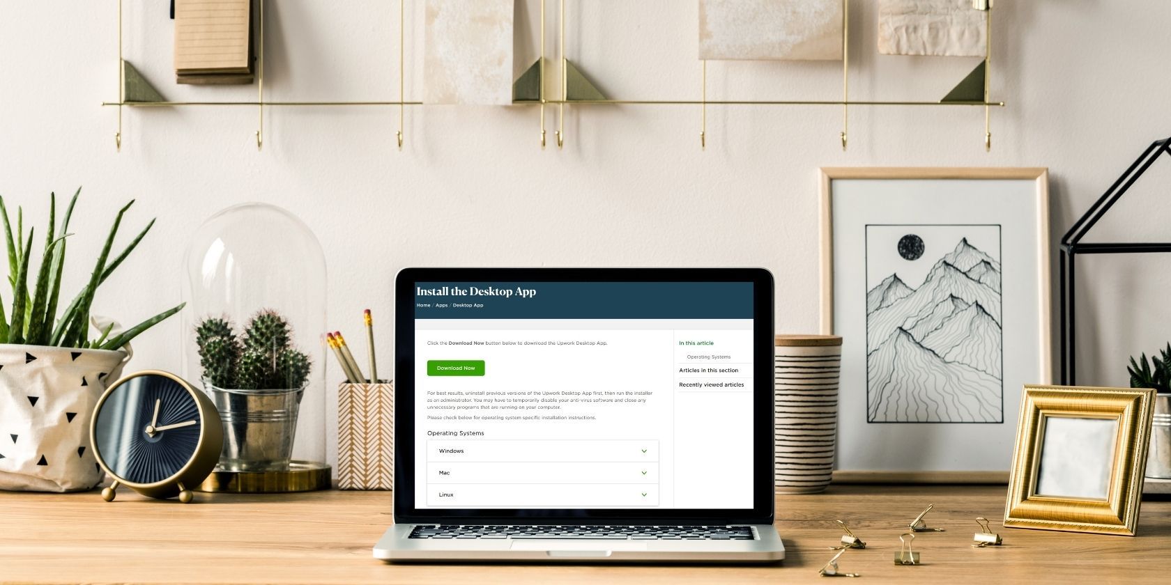 Upwork Desktop: учёт времени и скриншоты
