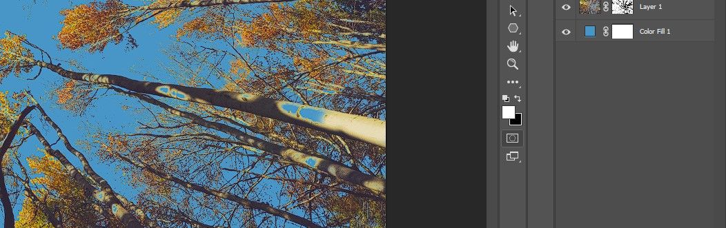 Закрашивание пропущенных деталей кистью