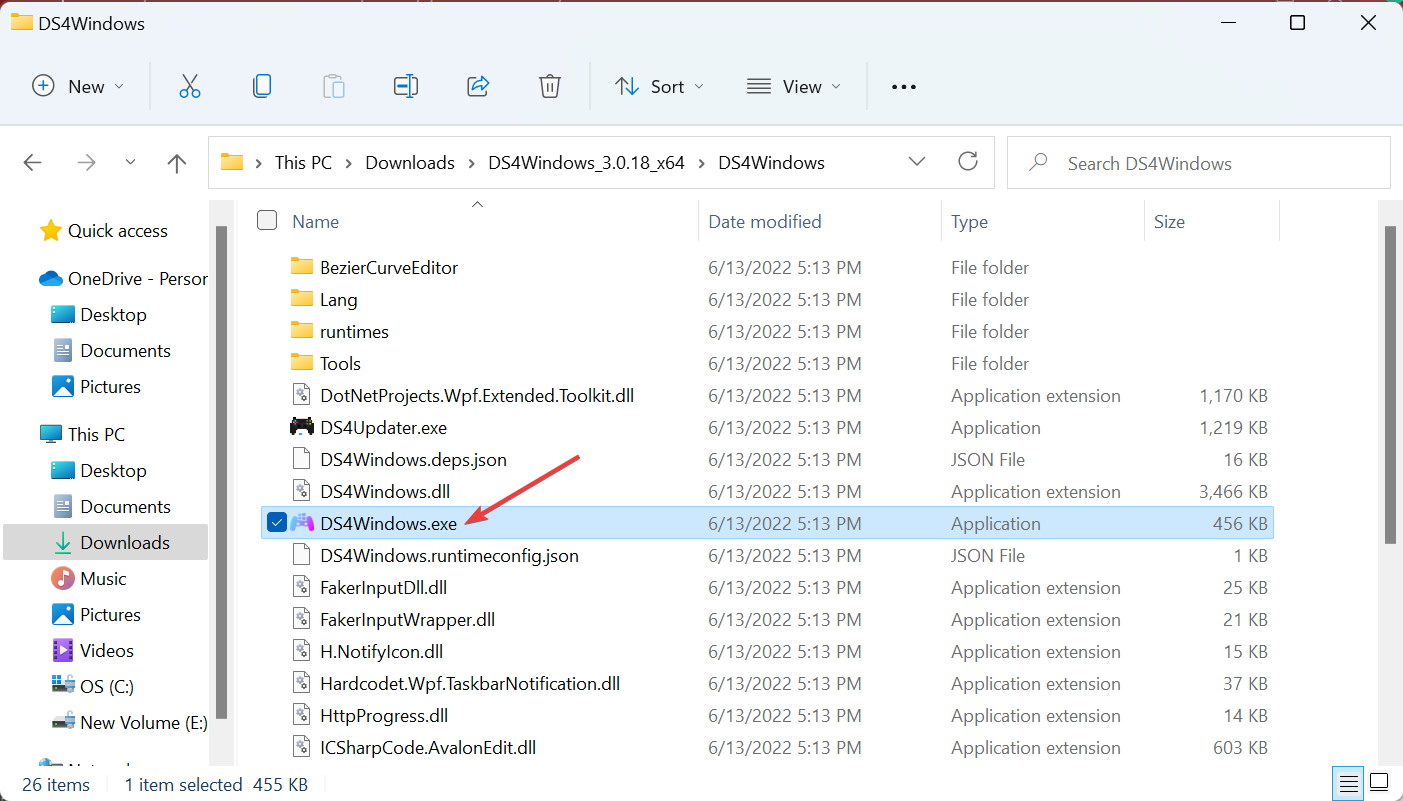 Запуск DS4Windows