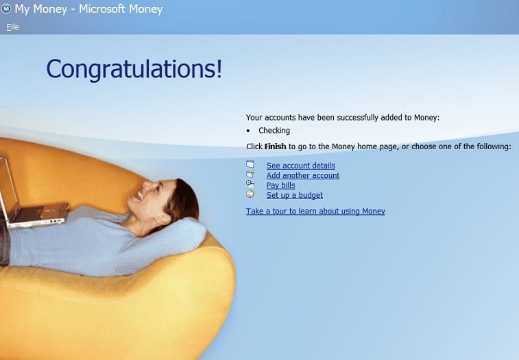 Microsoft Money Plus Sunset на Windows 10 и 11