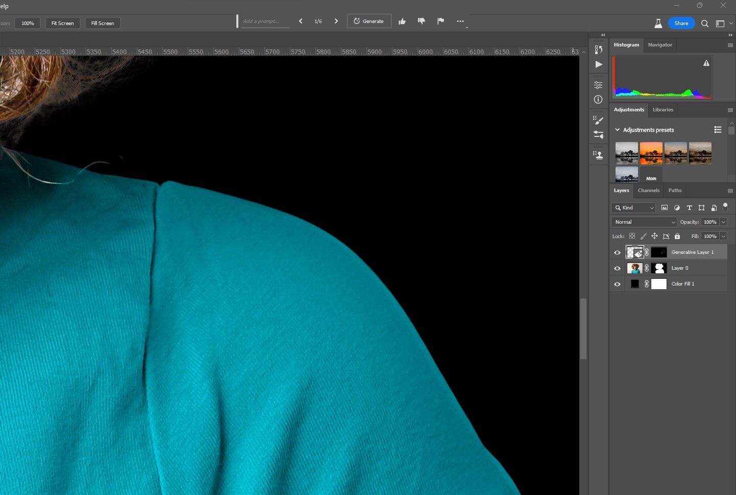 Результаты очистки края