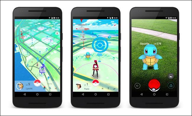 Игра Pokémon GO на экране iPhone — иллюстрация распространённости и активности игроков