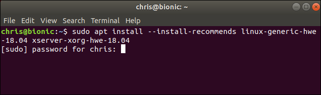 Процесс установки Linux 5.0 в Ubuntu 18.04