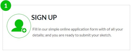 Пример скетча HappyZozo — портрет и момент