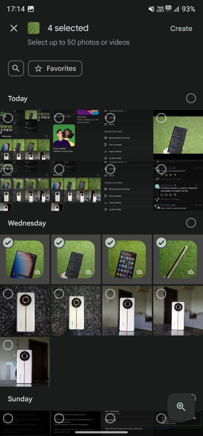 Выбор фото и видео для фильма