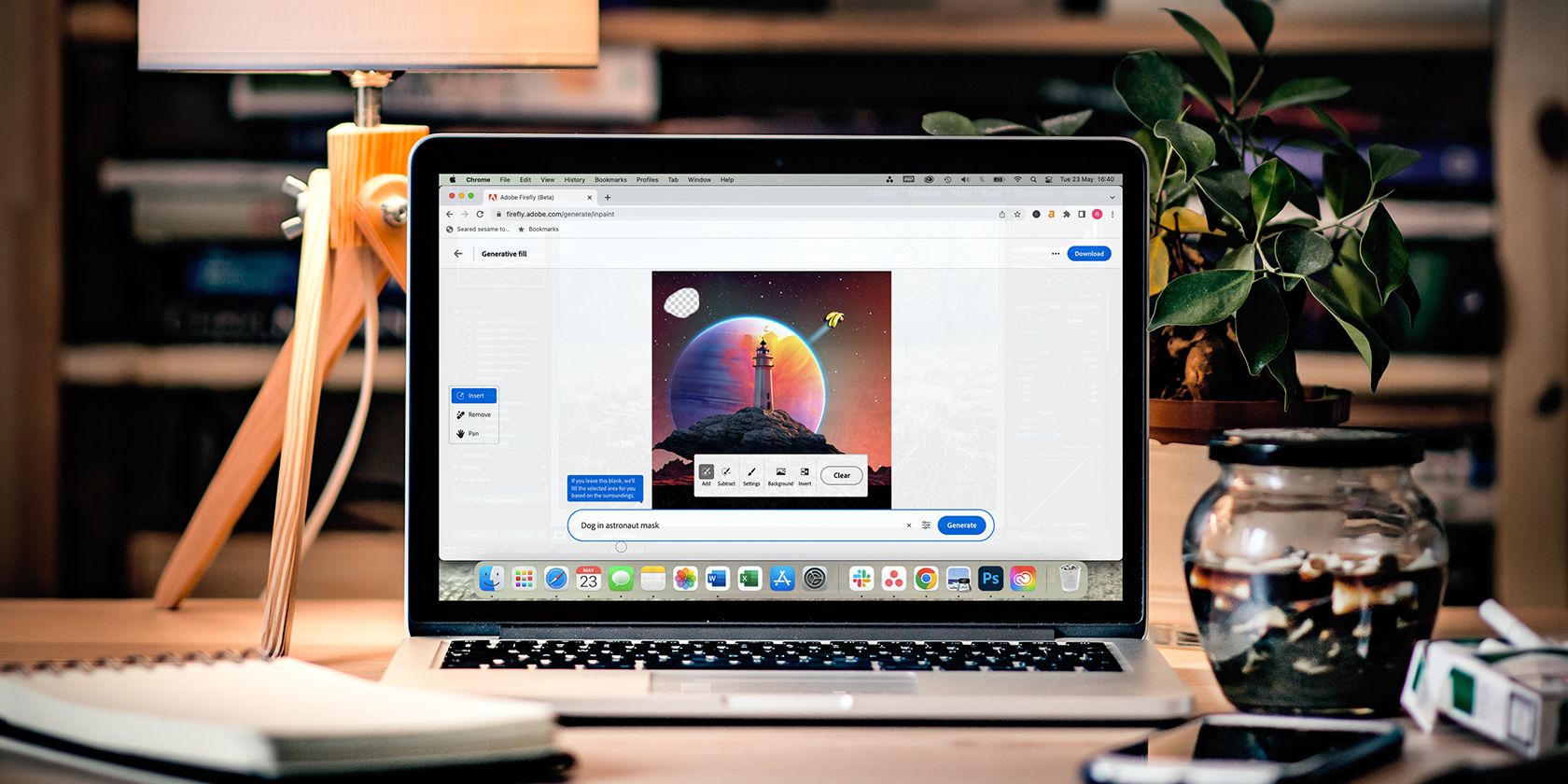 Generative Fill в Adobe Firefly — обзор и руководство